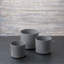 Ensemble de 3 pots à fleurs avec réservoir Partibha-2027419600