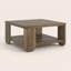 Table basse contemporaine carrée 31,1 "avec tablette Allyannah-265451165