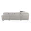 124'' Square Arms Firm Sectional Sofa U Shape Sectional Sleeper Sofa with Pull Out Couch and Storage Chaise-100887914