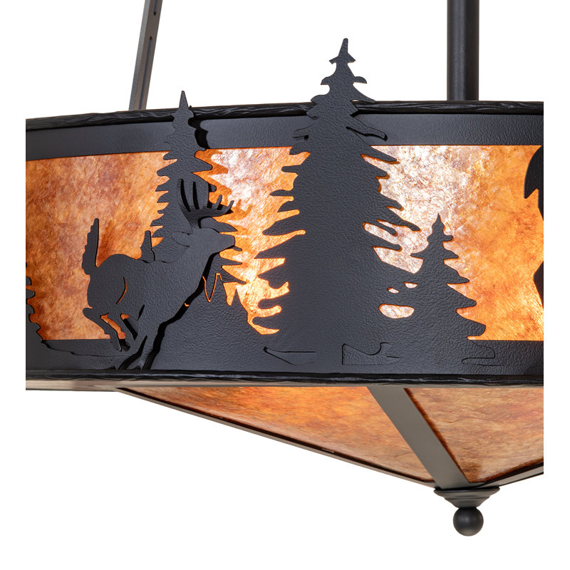 36" Wide Roosevelt Inverted Pendant