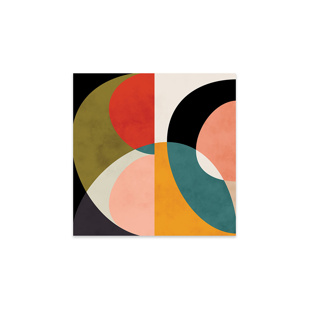 George Oliver Geometric Shapes III by Ana Rut Bré - Unframed Graphic ...