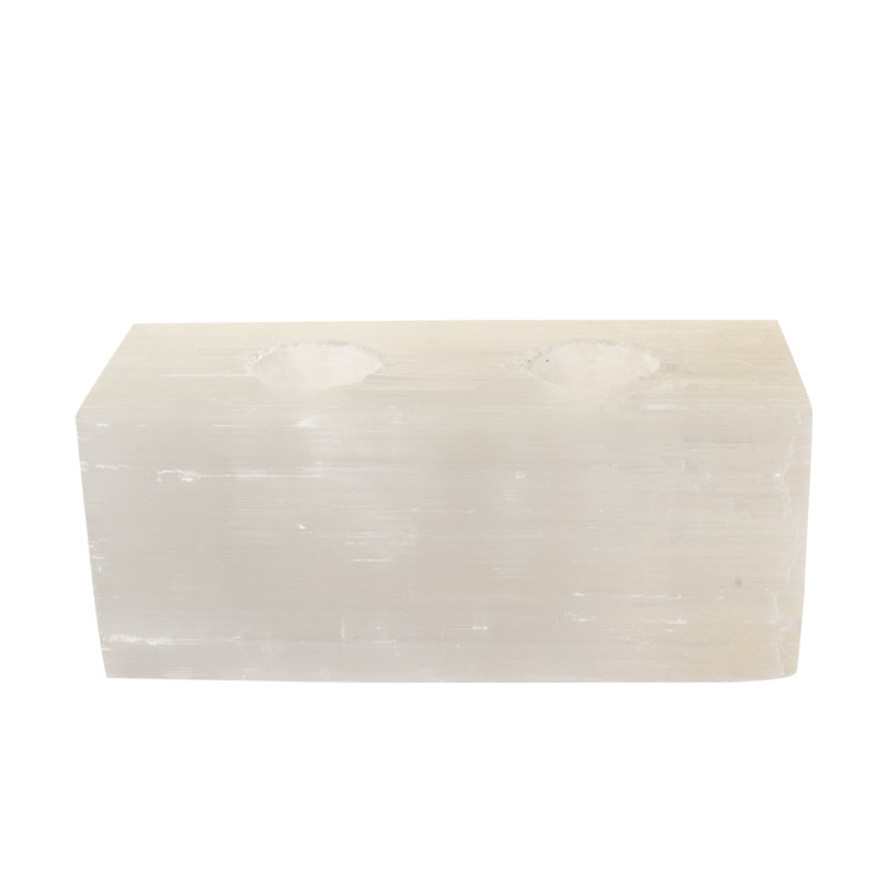 Porte-votive de table 3,5 po Selenite