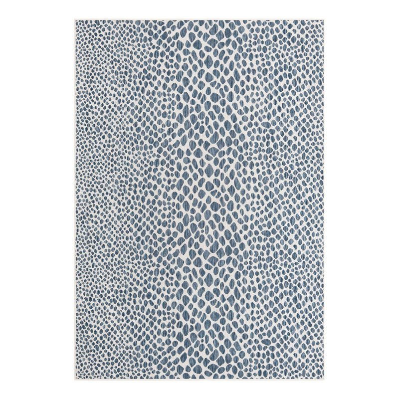 Tapis d'intérieur / extérieur Jill Zarin Cape Town, Rectangle 7 pi 1 po x 10 pi