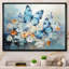 «Beshir Blue White Butterfly Symphony», art mural papillon-1536323563-1536323561