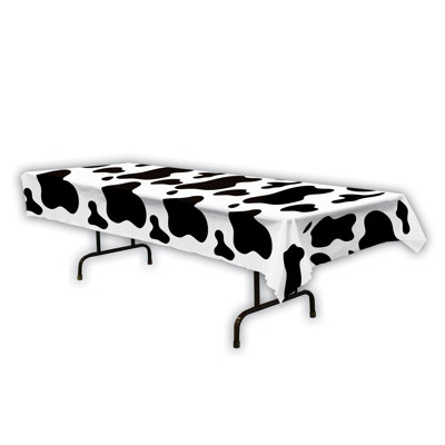 Tablecover à imprimé vache