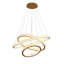 Luminaire suspendu unique à 3 niveaux DEL