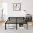 Roseann 18'' Heavy Duty Steel Platform Bed Frame with Round Corners, No Box Spring Needed, Noise Free-610621797