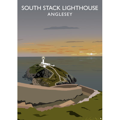 South Stack Lighthouse 2 by Richard O'Neil - Print