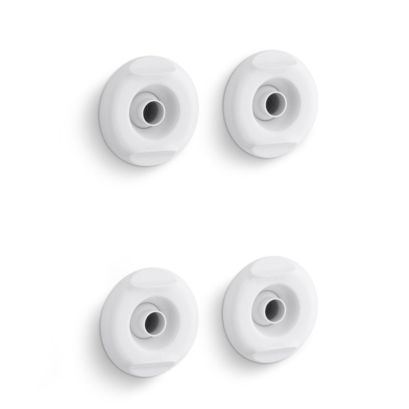 Flexjet Whirlpool Trim Kit with Four Jets, White