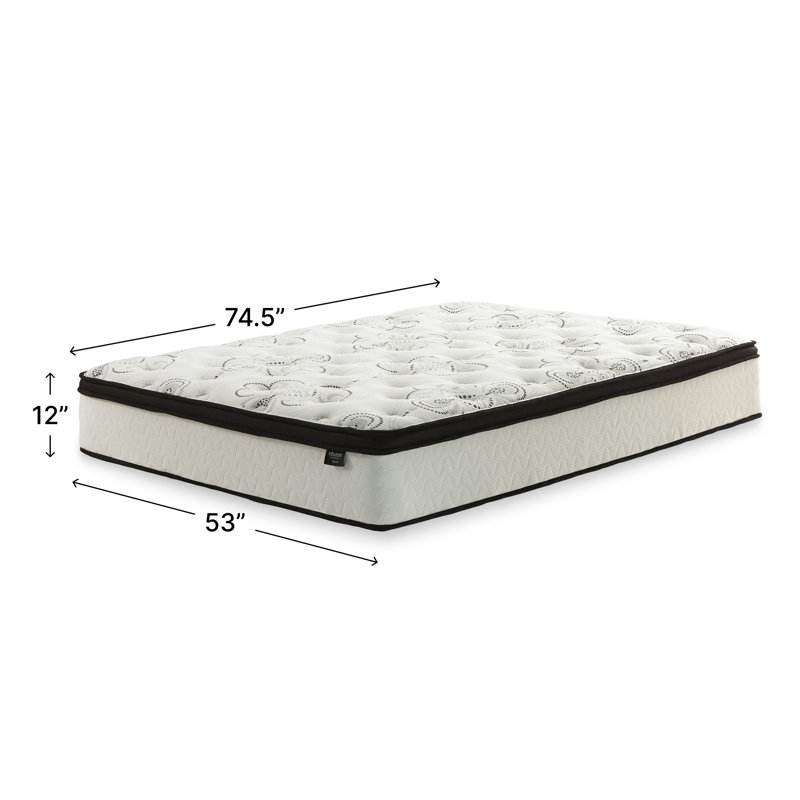 Matelas hybride ultra moelleux 12 po Chime, Double