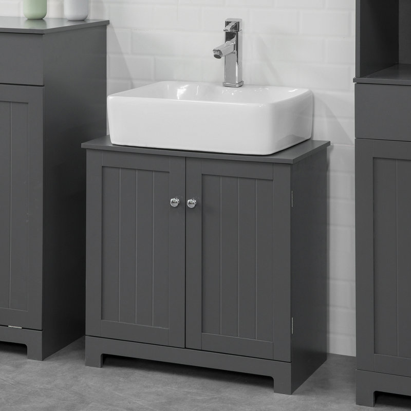 Ricketts 60cm Single Bathroom Vanity Base Only in Grey