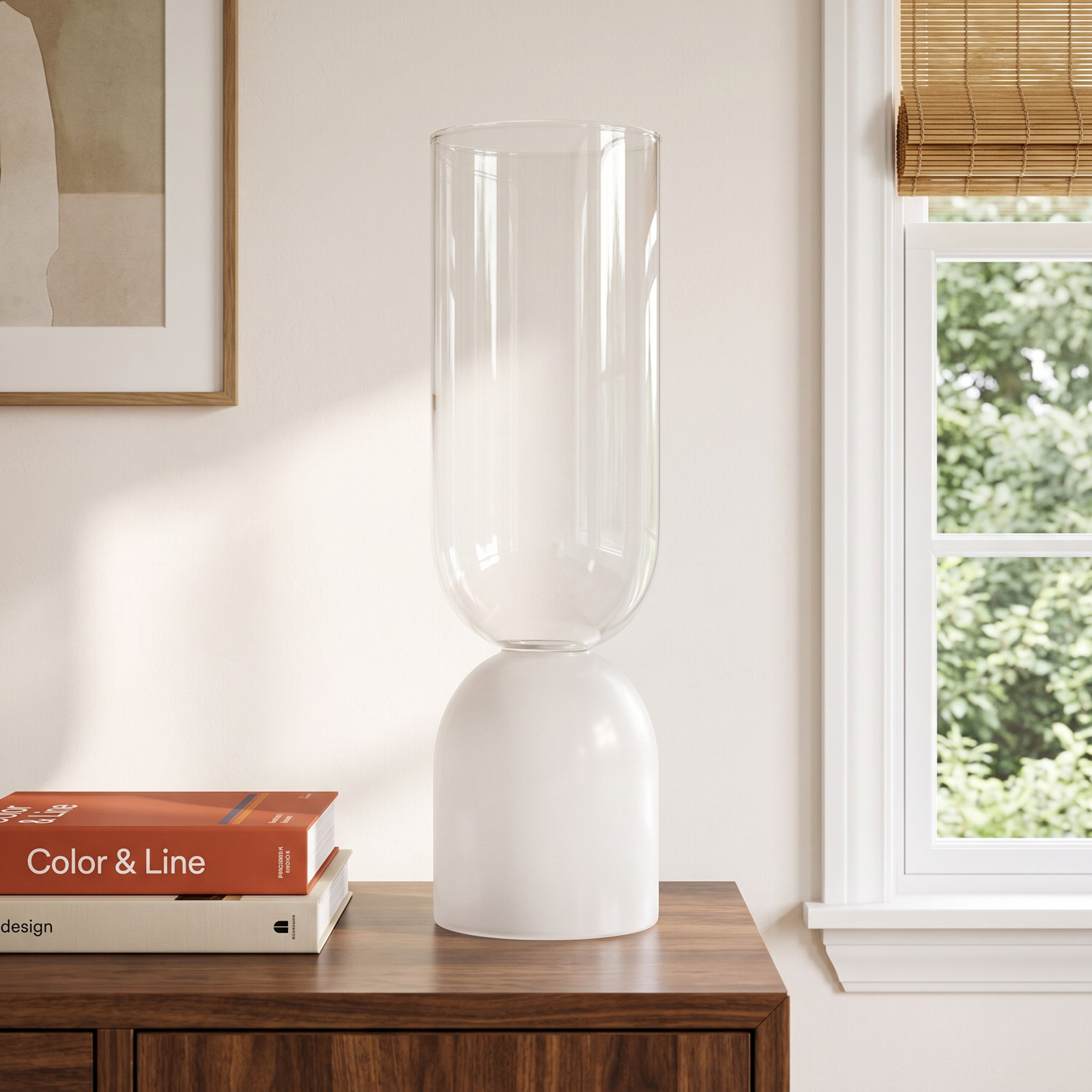 Lyles 11.5'' Glass Table Vase