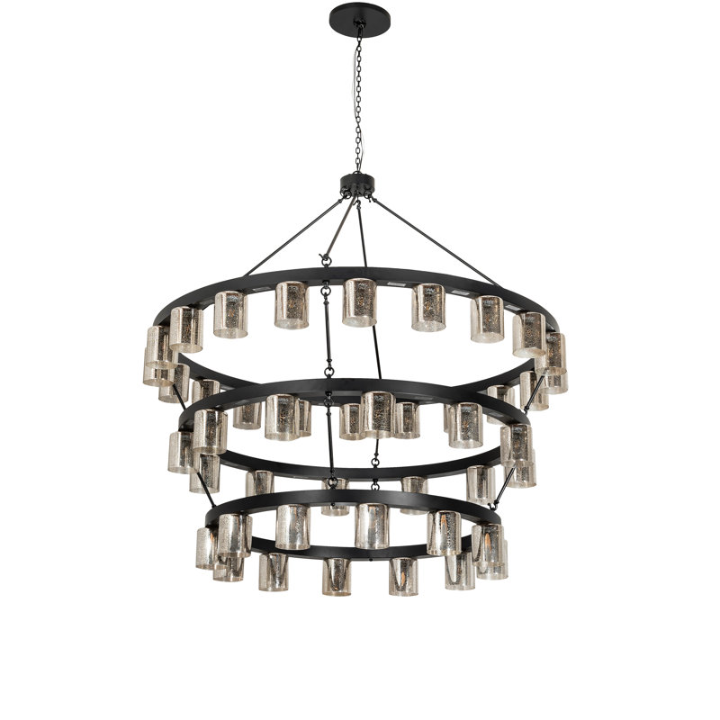 Lustre 44 lumières à trois niveaux Lizley