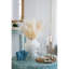 D12x14 "Vase rond en terre cuite avec finition blanc naturel