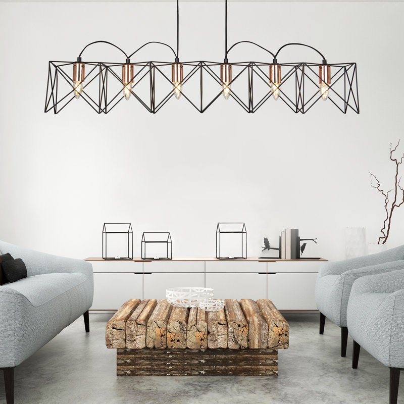 Eastman 6-Light Kitchen Island Chandelier