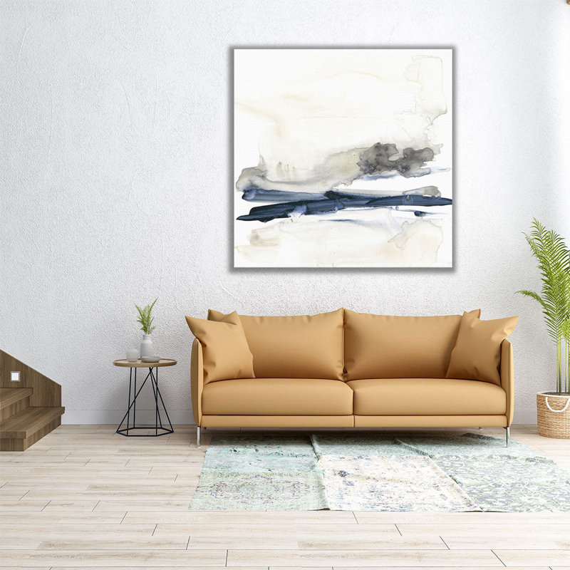 Marine Horizon Line I - reproduction d'art sur toile, H 20 po x l 20 po