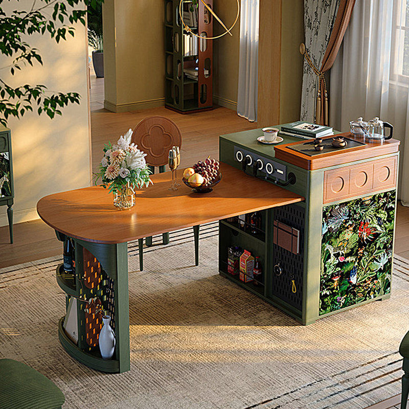 Table de salle à manger 74.80 ", H 35,43 po x L 98,43 po x l 33,78 po