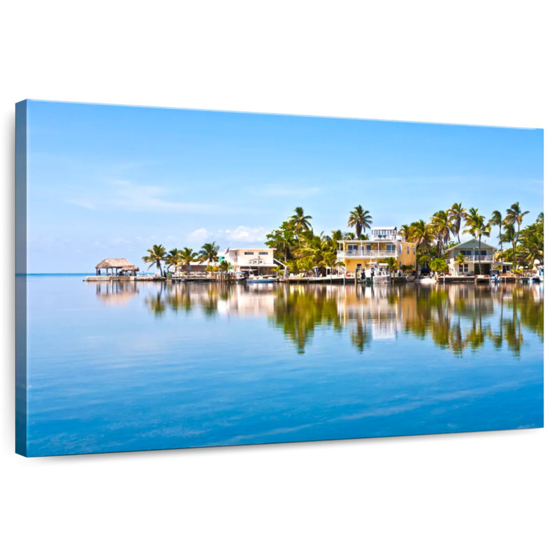 Gillard Key West Seaside Town, 30" H x 45" W