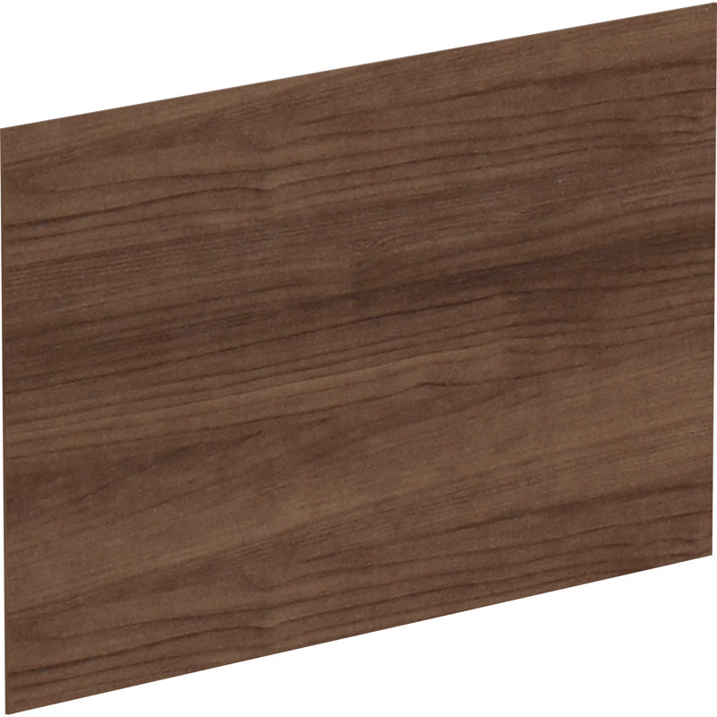 Cloison de bureau en acrylique 1 panneau, Noyer