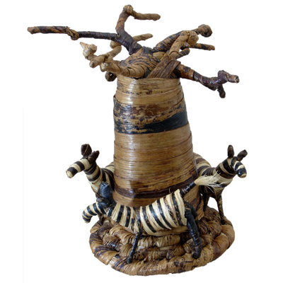 6'' Handmade Fibre Animals Hanging Figurine Ornament