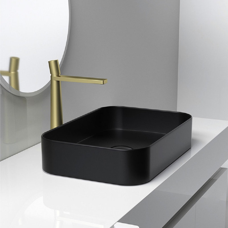 Robinet de meuble-lavabo Sandwell, Doré