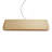 Scraplights Linear Drop 48 Pendant Blonde-97953002