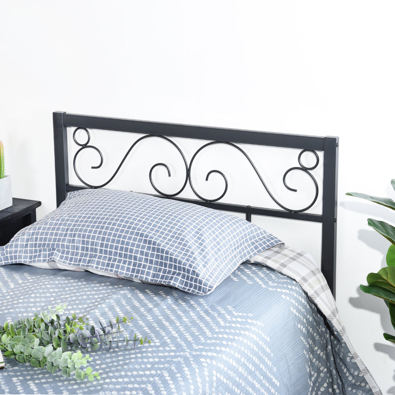 Ellaline Bed, Double (4'6), Black