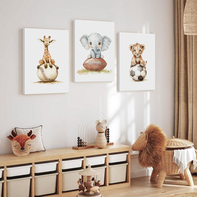 3 Piece Wrapped Canvas Print
