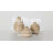 Gilded Elegance Ceramic Table Vase