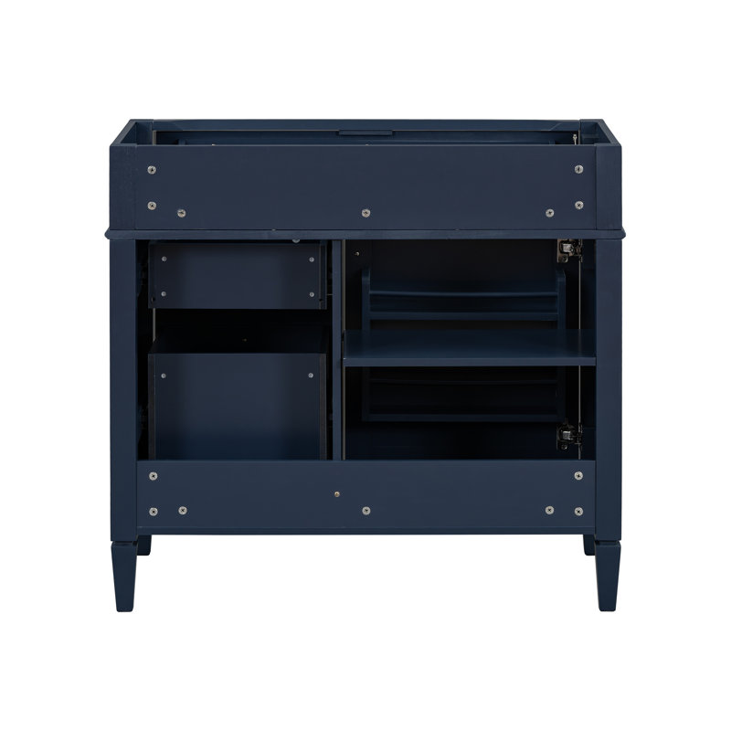 Bathroom Vanity Without Top Sink, Blue