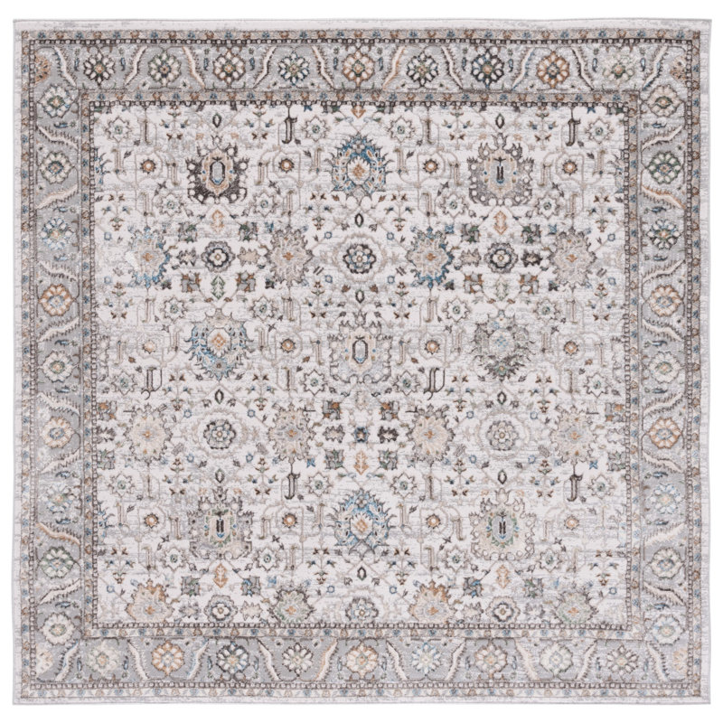 Cabeza Air Performance Oriental Rug, Square 6'7"