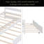 Twin Size Platform Bed With Twin Size Trundle-1845028614