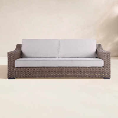 Manhattan Rustic Wicker Rattan Sofa