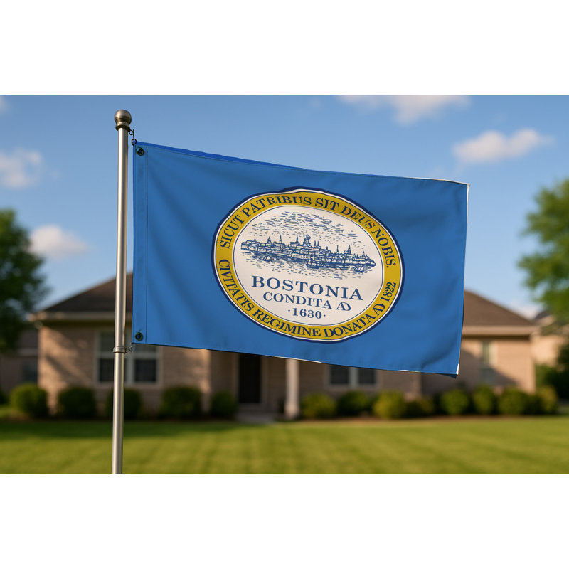 Boston City Flag - Drapeau