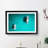 Two Yachts in Corsica in Abstract - Picture Frame Graphic Art Print-55778021-55778018