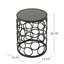 Table d'appoint charmante avec attrait polyvalent et savoir-faire exquis
