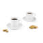 Simple White Porcelain Coffee Cup