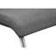 Chaise de salle à manger, ensemble de 2, latérales, rembourrées, cuisine, salle à manger, hauteur 39 po, tissu, métal, contemporain, moderne-2062271850