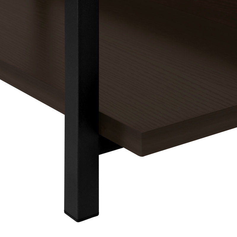 Console de table d'appoint, Noir, Espresso