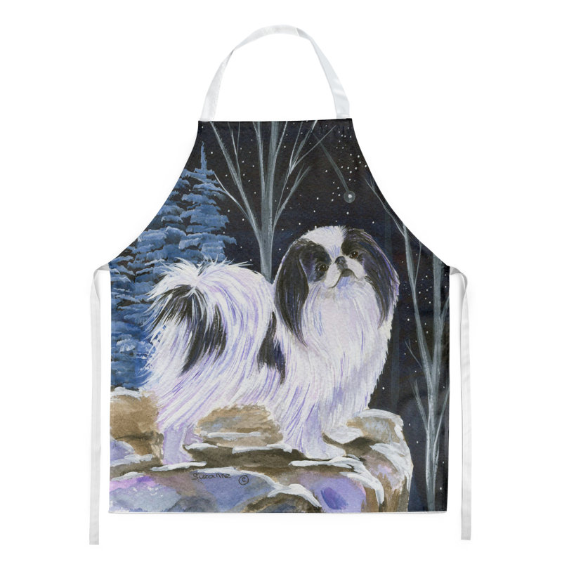 No Pattern Bib Apron
