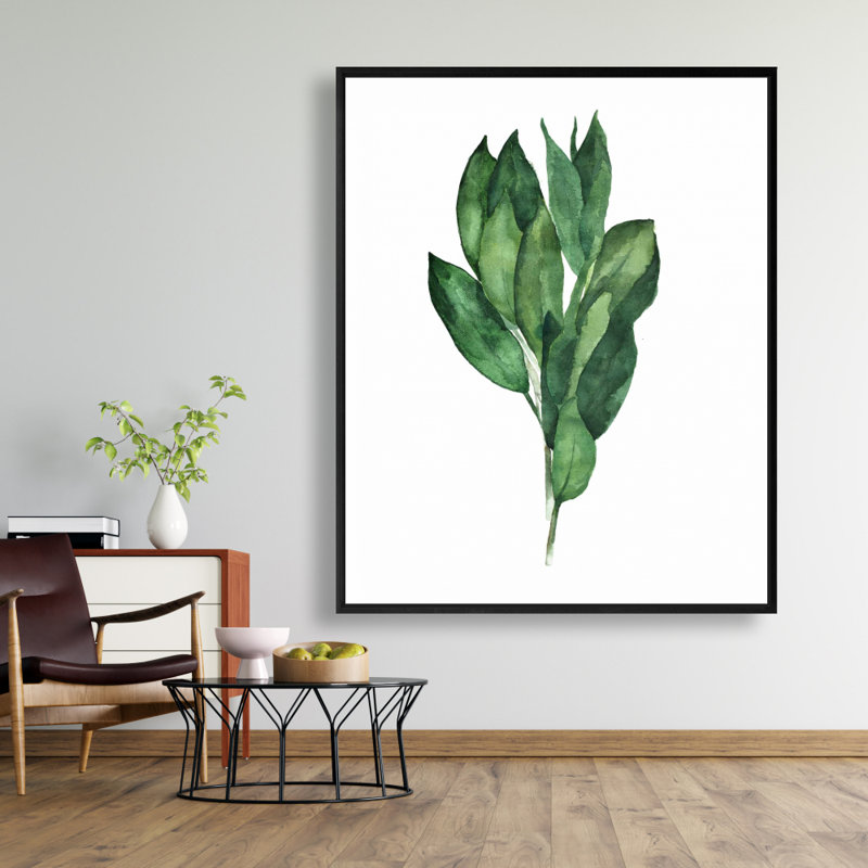 Bay Leaves Bundle Print On Canvas
