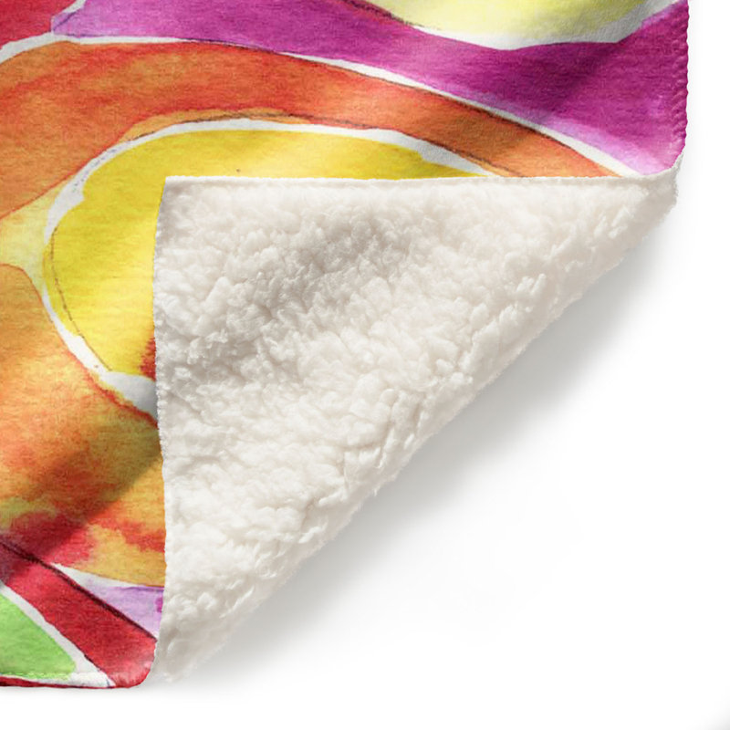  Couverture Artsy Tutti Frutti, 51 po x 60 po