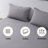 Quilted Fitted Sheet - Gray - 198×203Cm-119304762-119268562