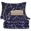 Ensemble d'édredon en duvet d'oie moelleux 7 pièces avec ensemble de draps 4 pièces Marina-1772314706