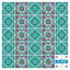 Carreau de mosaïque auto-adhésif en vinyle l 5 po x L 5 po
