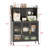 Carbon Steel Kitchen Storage Cabinets, Microwave Stand, Microwave Cart-559147304