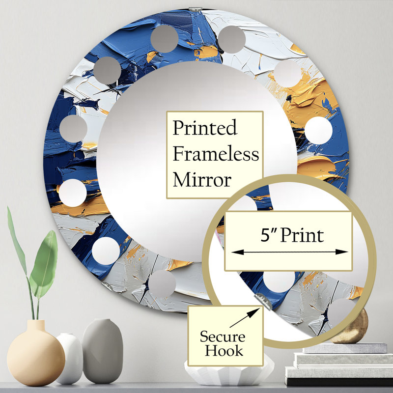 Miroir mural Schulen, 24 po x 24 po