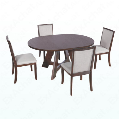 Ensemble de table de salle à manger pour 4 personnes Farmhouse