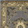 Tapis beige / bleu ardoise Barwin