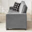 Canapé 84 po 3 places Snowfleece, canapé moderne compressé, gris-1991179242
